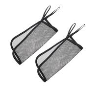 ERINGOGO 2 pièces Rangement Poussette Noir Filet Suspendu Pratique pour Accessoires Transport et Protection Facile Conteneur pour et Trolley de Voyage