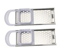 ERINGOGO 2 pièces Râpe à Pâtes Inox Outil Manuel pour Découpe de Pâte Ustensile de Cuisine Robuste pour Gnocchis et Nouilles Fait Maison