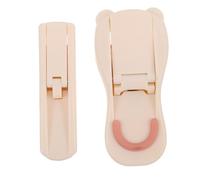 ERINGOGO 2 pièces Recourbe-cils Portable Plastique avec Tampons de Rechange Large Angle pour Bouclage Naturel Outil Manuel Pratique pour Femmes et Filles pour Voyage et Maquillage