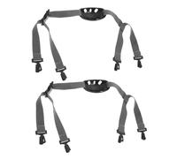 ERINGOGO 2 pièces Sangle Mentonnière Réglable pour Casque de Sécurité Jugulaire Légère et Portable Compatible Casques Chantier Accessoire Pratique pour Maintien Confortable et Sécurisé