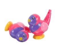 ERINGOGO 2 pièces Sifflet Oiseau Abs Bain Garçon Fille Jeu de Développement Garçon Fille Coloris Rouge Sécurité et Divertissement