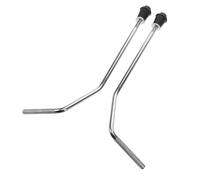 ERINGOGO 2 pièces Supports pour Jambes de Batterie Robustes et Accessoires de Percussion et Compacts pour Trépied et Rallonges Stabilité Garantie pour Kits de Batterie et Caisses Claires