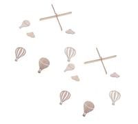 ERINGOGO 2 Pièces Suspension Montgolfière Décorative pour Chambre Garçon Fille Design Ludique pour la Vue et Garçon Fille sans Danger et Facile à Installer