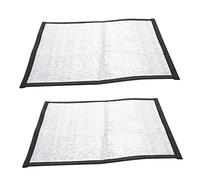 ERINGOGO 2 pièces Tapis Chauffant pour Terrarium avec Film Réfléchissant Coussin Chauffant Durable pour Reptiles Tortues et Lézards Accessoire de Chauffage pour Habitat Animalier