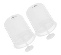 ERINGOGO 2 pièces Tasse de Mousse pour Visage Mousseur Portable pour Nettoyage Riche Mousse Délicate Économiseur Nettoyant pour Épuration et Soin des Pores