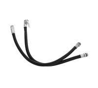 ERINGOGO 2 pièces Tuyau de Gonflage de Pneu Caoutchouc Prolongateur de Valve pour Voiture et Durable et pour Compresseur Air Remplacement Rapide