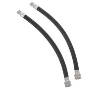 ERINGOGO 2 pièces Tuyau Extension Flexible pour Pompe à avec Tête Rallonge et Facile à Installer pour Gonfleur de Pneus et Voiture