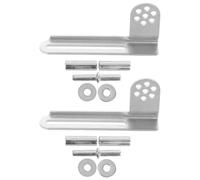 ERINGOGO 2 Sets Refrigerator Door Hinges Pivot Hinges Appliance Door Replacement, Precise Design, Galvanized Steel, Smooth Operation, Easy to Replace, for Refrigerator Freezer Door