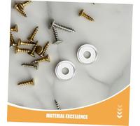 ERINGOGO 20 Pièces Accessoires pour Patins à roulettes Accessoires de quincaillerie à Patins à roulettes à Rouleaux Réparation des rondelles Alliage d'aluminium Gris