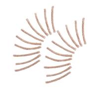 ERINGOGO 20 pièces Corde Allumage Enduite de Cire pour Camping et Survie Corde Mèche Jute Légère et Polyvalente pour Feu Extérieur