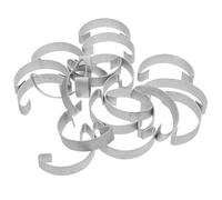 ERINGOGO 20 pièces Crochet Acier pour Porte Cage Poulet et Pigeon Clip Fixation Cage Portable et Accessoire Poulailler Kit Installation Multifonction