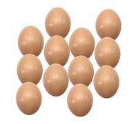 ERINGOGO 20 Pièces Œufs Factices pour Bricolage Œufs de Pâques DIY à Peindre Décorations pour Fête de Pâques et Artisanat