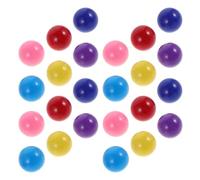 ERINGOGO 200 Pièces Marbles for Games Plastic Educational Counting and Color Sorting Beads for Board Game Replacement Pieces