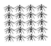 ERINGOGO 20pièces Modèle De Fourmi Insecte De Simulation pour Halloween Lot de Fourmis Artificielles Jouet Halloween pour Garçon Fille