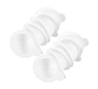 ERINGOGO 20pièces Pots Échantillons Plastique Multi-fonctionnels Pour Crème Lotion Masque Visage Et Condiments Récipients Réutilisables Pour Voyage Et Usage Domestique