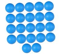 ERINGOGO 22 pièces Balles Creuses de Golf Non Poreuses Légères pour Entraînement Intérieur Balles Dexercice Sécurisées et Flexibles pour Pratique Intérieur Bleu