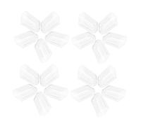 ERINGOGO 24pcs Couvre-têtes de Brosse à Dents en PP Couvercles Réutilisables pour Voyage et Quotidien