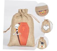 ERINGOGO 24pièces Sacs Halloween Avec Cordon De Serrage Pour Bonbons Et Friandises De Fête Lot De Style Mixte
