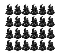 ERINGOGO 25 pièces Lot de Clips Ventouses pour Aquarium Support de Tuyau Plastique Résistant Fixation Sécurisée pour Chauffage Tuyaux et Lumières Submersibles Accessoires Plomberie pour