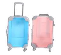 ERINGOGO 2pièces Étui à Cils Boîte De Rangement Pour Faux Cils Contenant De Maquillage De Voyage Valise De Rangement Boîte Vide