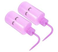 ERINGOGO 2pièces Flacons De Lavage Souples Pour Lot Bec Étroit Pour Débit Uniforme Et Embout Coupable