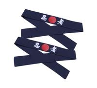 ERINGOGO 2pièces Foulard Ninja Accessoires De Karaté Pour Bandeau Créatif Pour Fête Anniversaire