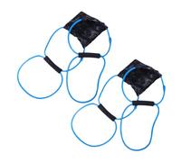 ERINGOGO 2pièces Jouets Eau Pour Garçon Fille Lanceurs De Ballons Eau Double Jeux Aquatiques Plein Air Distance Jusqu Pour Piscine Et Jardin Bleu