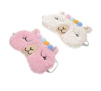 ERINGOGO 2pièces Masque De Sommeil Et Confortable Et Blanc Et Rose Pour Et Un Sommeil Réparateur