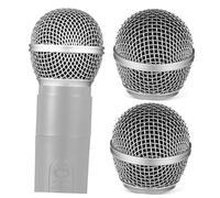 ERINGOGO 2pièces Microphone Remplacement De Tête De Microphone Avec Protection Anti-vent Accessoire Durable Et Précis Pour Enregistrement Audio