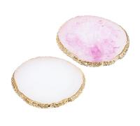 ERINGOGO 2pièces Palette De Manucure Et Plaque Affichage De Résine Pour Mélange Et Exposition De Œuvres Ongles