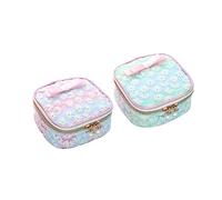 ERINGOGO 2pièces Pochette De Rangement Brodée pour Serviettes Hygiéniques Cosmétique Couleurs Aléatoires