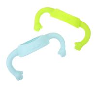 ERINGOGO 2pièces Poignées Silicone Pour Biberons Ergonomiques Et Antidérapantes Pour Nourrissons Accessoires Pratiques Pour Apprentissage De Autonomie