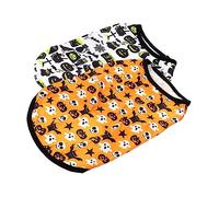 ERINGOGO 2pièces pour Chiens De Compagnie Halloween Motif De Chauve- Et Citrouille Vêtements Respirants pour Chiens Petits Et Moyens pour Et Hiver
