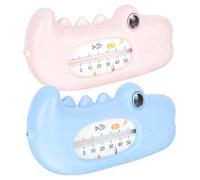 ERINGOGO 2pièces Thermomètre De Bain Pour Garçon Fille Jouet Flottant Animal Mesure De Température Eau De Bain Cadeau De Naissance