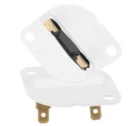 ERINGOGO 2pièces Thermostat Thermique Pour Sèche-linge Protecteur De Fusible Compatible Avec Modèles Installation Facile Surchauffe Et Pannes Électriques