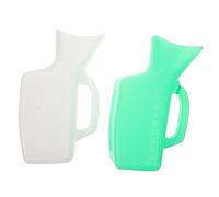 ERINGOGO 2Pièces Urinoir Féminin Portable Bouteille Urine pour Voyage Urinoir Extérieur Récipient à Urine Durable et Compact Patients Alités