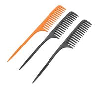 ERINGOGO 3 Pcs Peignes à Dents Larges en Pp Résistants la Chute pour Coiffage Professionnel, Design Spécial et Fabrication Soignée, pour Salon de Coiffure et Usage Quotidien