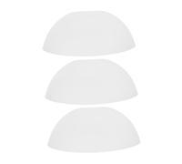 ERINGOGO 3 pièces Abat-jours Plastique pour Lampadaire Lot de Design Moderne Élégant Abat-jours Champignon pour Ventilateur de Plafond Suspension et Applique Murale Faciles à Installer et