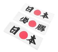 ERINGOGO 3 Pièces Bandanas Japonaises Accessoires Multifonctionnels pour Ninjas Élégance Style Parfait pour Compétitions et Événements