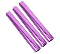 ERINGOGO 3 pièces Bâtons de Relais Alliage Aluminium Ultralégers pour Courses de Sprint Surface Lisse et Standard pour Athlètes et Compétitions Athlétisme Extérieur