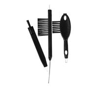 ERINGOGO 3 pièces Kit de Nettoyage pour Appareils Auditifs Lot de Brosses Pratiques pour Tubes Auditifs Durables et Faciles à Utiliser Accessoires pour Entretien Prothèses Auditives