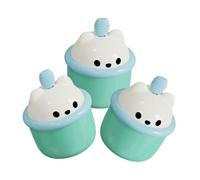 ERINGOGO 3 pièces Mousseur Visage Portable Ours Gobelet Créateur de Mousse pour Nettoyant Facial Léger et Facile à Nettoyer Usage Quotidien et Voyage
