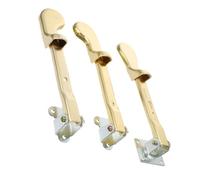 ERINGOGO 3 pièces Pédales de Piano Métalliques Dorées Lot pour Remplacement Accessoires Durables pour Piano Droit Adaptées à Usage Familial et Professionnel
