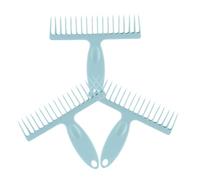 ERINGOGO 3 Pièces peigne à cheveux nettoyage poil devoir démêlant démêler peigne de retrait portable balai de ménage peigne propre peigne d'épilation pp Colorful