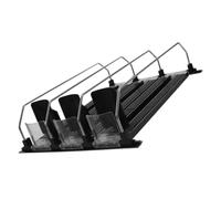 ERINGOGO 3 pièces Poussoir Automatique pour Boissons Réfrigérateur Glissière de Rayon pour Snacks et Cosmétiques Installation Facile et Fiable
