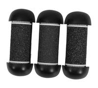 ERINGOGO 3 pièces Recharges de Têtes de Remplacement pour Râpe Pédicure Électrique Set de Abrasifs Multifonctions pour Soin des Exfoliation Douce et Adapté à Tous Types de Peau