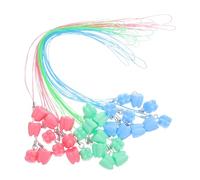 ERINGOGO 30 pièces Boîte Dents Lait Garçon Fille avec Rangement Souvenirs Garçon Fille Boîte Fée Dent Lait Colorée et Portable avec Cordon Cadeau École et Fête