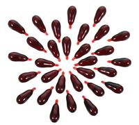 ERINGOGO 30 pièces Capsules de Sang Faux pour Halloween Accessoires de Déguisement pour Farces Cosplay et Fête Avril Effet de Réaliste