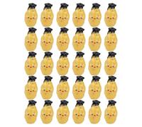 ERINGOGO 30 Pièces Mini Potato Figurines Resin Decor Positive Inspirational Artificial Vegetable Gifts for Graduation Christmas Party Favor