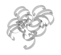 ERINGOGO 30pièces Clips De Verrouillage Acier pour Cages à Oiseaux Et Latch Antidérapant Et Renforcé pour Avicole Et Animaux De Compagnie